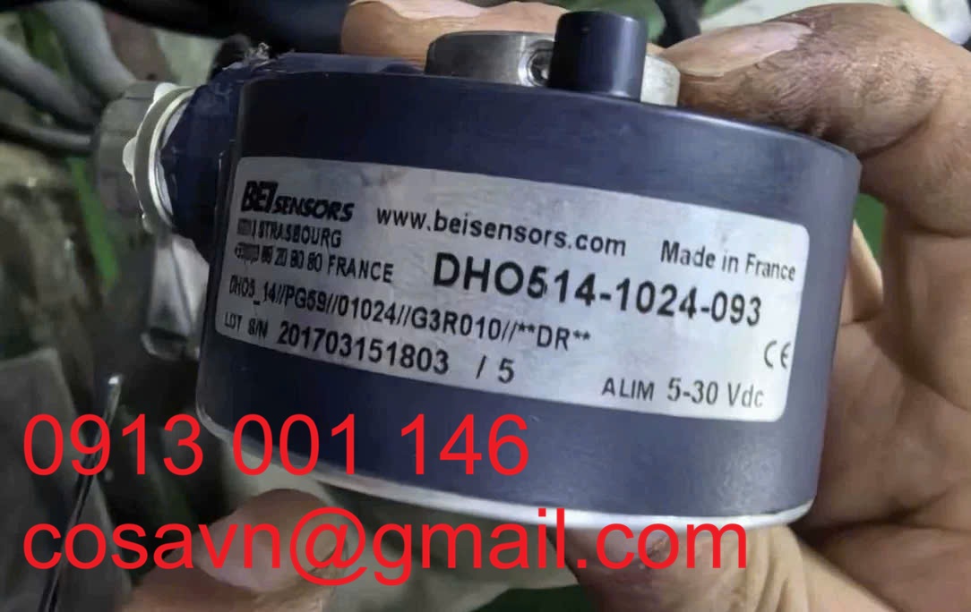 Bộ mã hóa quay gia tăng BEI Sensors DHO514-1024-093 DHO514-1024-093